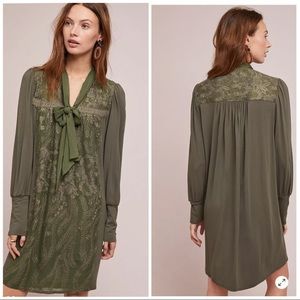 NWT Anthropologie Tiny Isla Embroidered Tunic Dress Size XSP